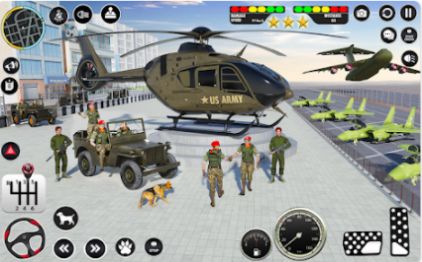 Army Vehicle Transporter Truck Simulator