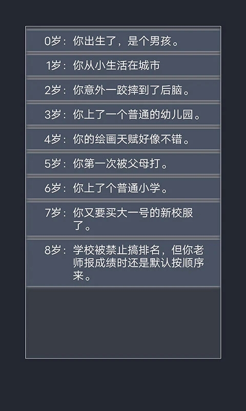 人生重开模拟器无限点数版截图4
