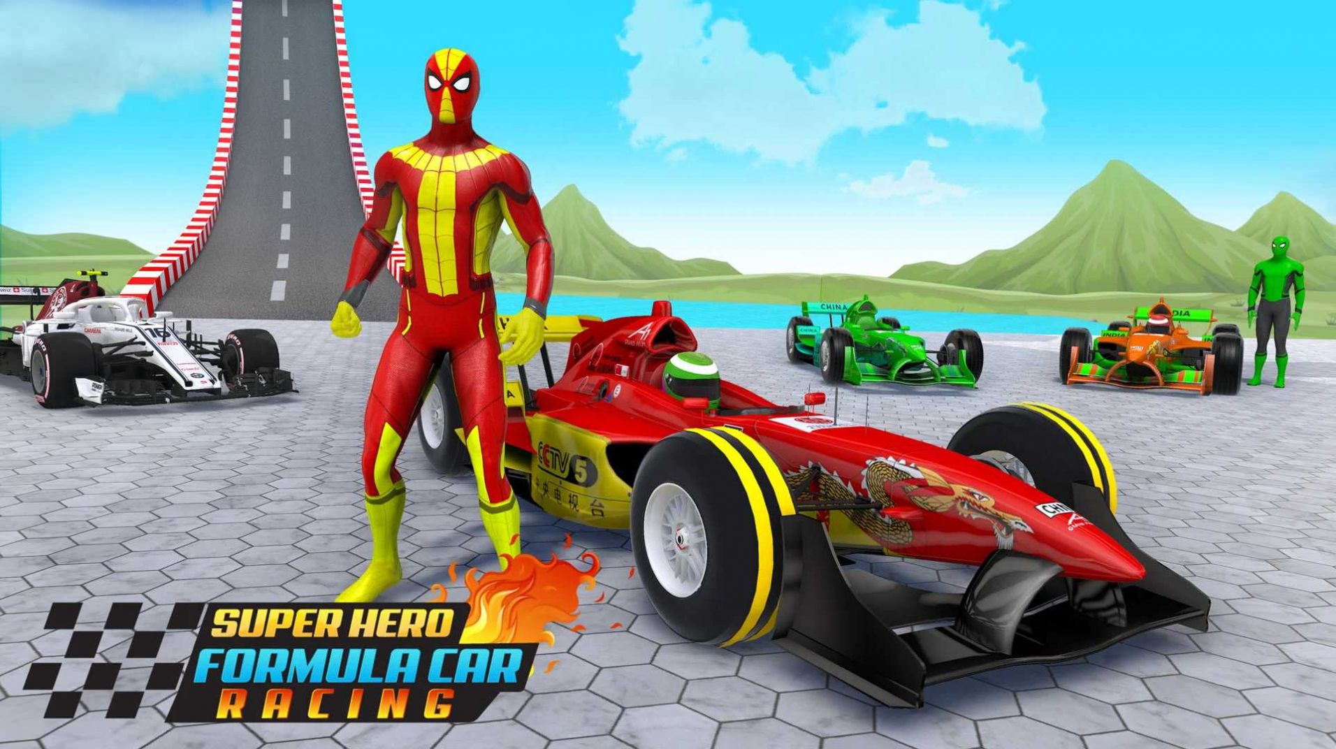 Formula Car Racing Car Game