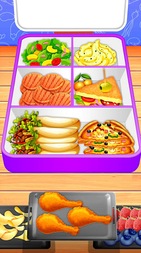 装满饭盒(Tiffin Organizer Game)图2