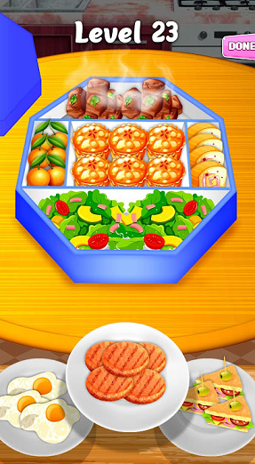 装满饭盒(Tiffin Organizer Game)图1