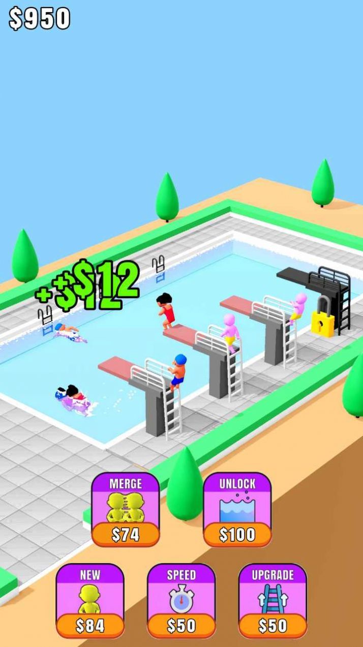 空闲泳池(Idle Pool)图1