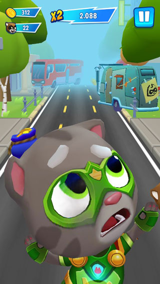 汤姆猫英雄跑酷老版本无限金币无限钻石免广告版