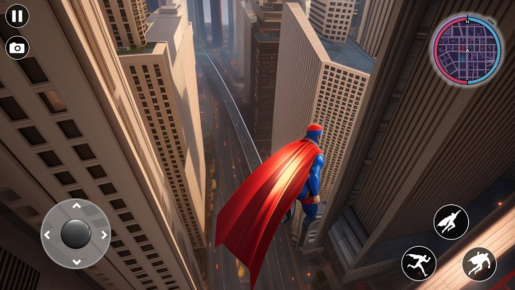 超级英雄飞行救援城市(Superhero Flying Rescue City)