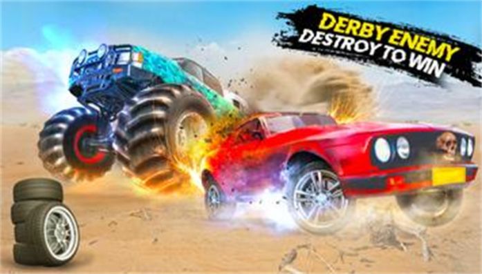 拆除德比汽车大战（Demolition Derby Car Destruction）图1