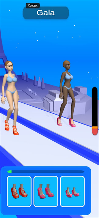 猫步短跑(Catwalk Dash)