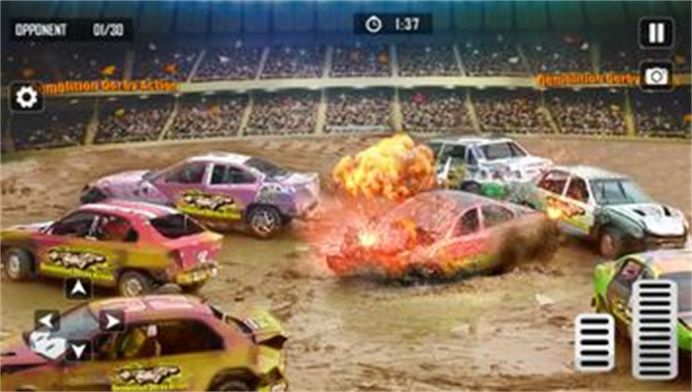 拆除德比汽车大战（Demolition Derby Car Destruction）图2