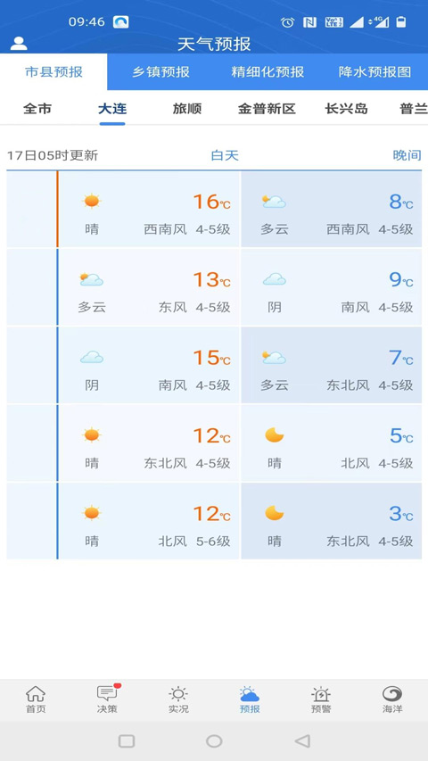 大连气象图1