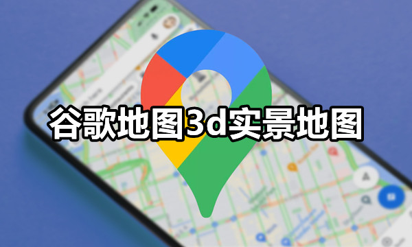 谷歌地图3d实景地图图标