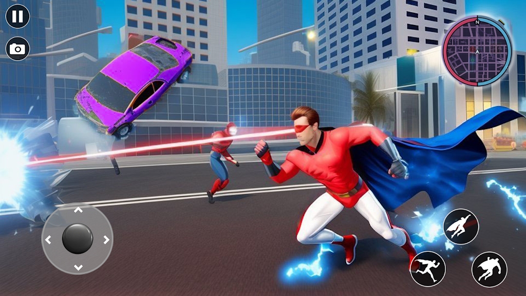 超级英雄飞行救援城市(Superhero Flying Rescue City)