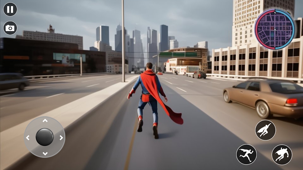 超级英雄飞行救援城市(Superhero Flying Rescue City)