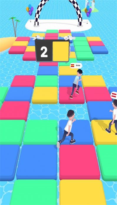 色块竞赛(Color Block Race)