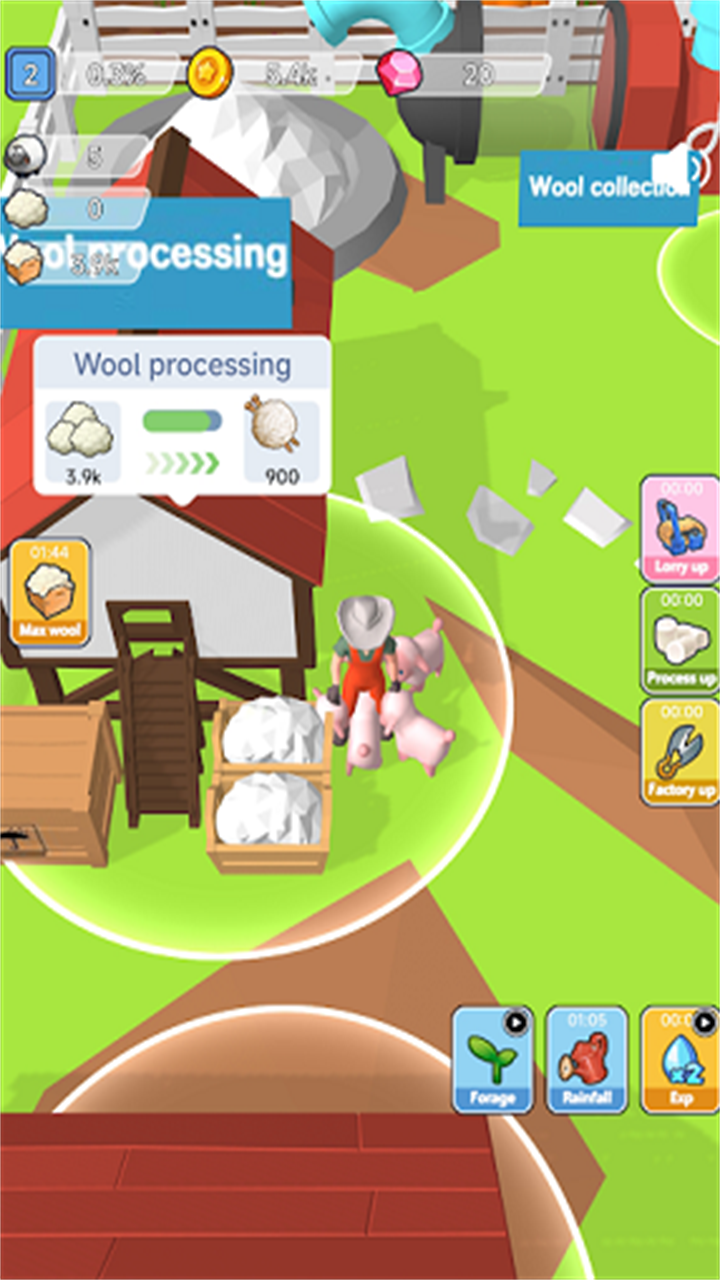 放置羊毛大亨（Idle Wool Tycoon）