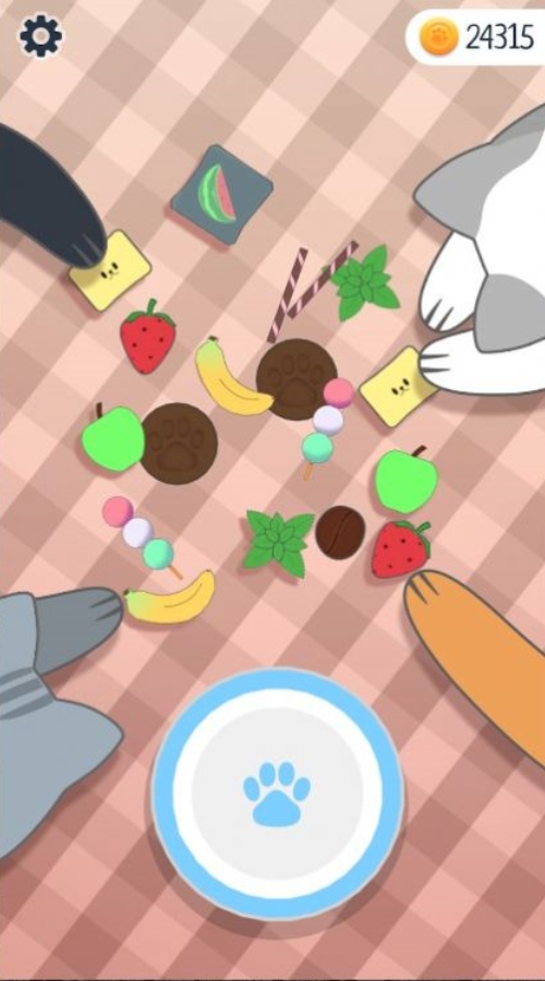 Cat barista: food truck drinks