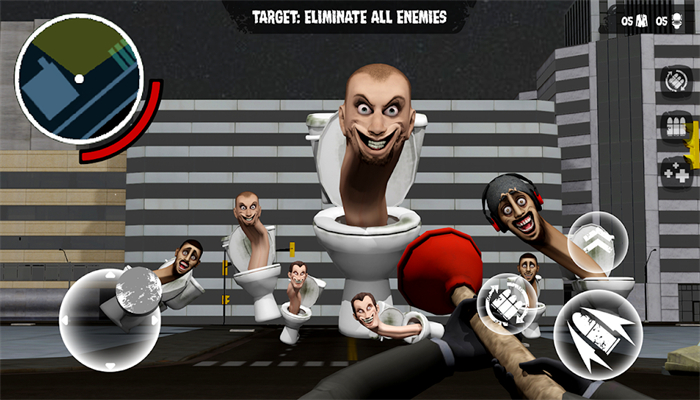 Skbidi Toilet War: FPS Shooter