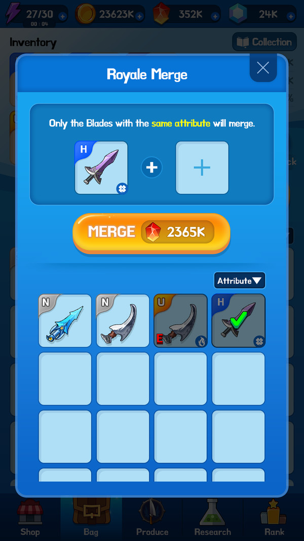 Knife Master: Idle Merge Game