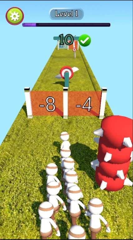 Math Grass Runner