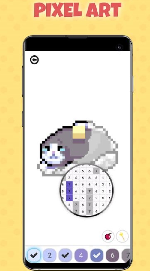 Silly Cats Color By Number