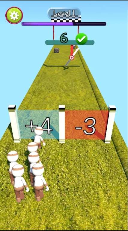Math Grass Runner