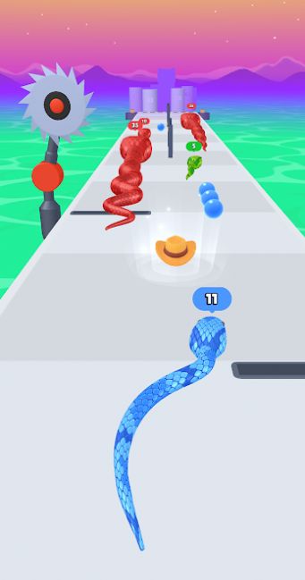 超级蛇竞速跑游戏图2