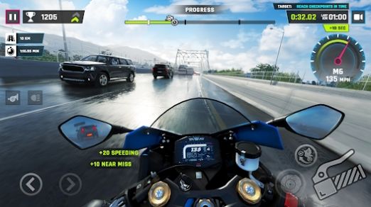 高速摩托模拟器游戏(Highway Traffic Bike Simulator)