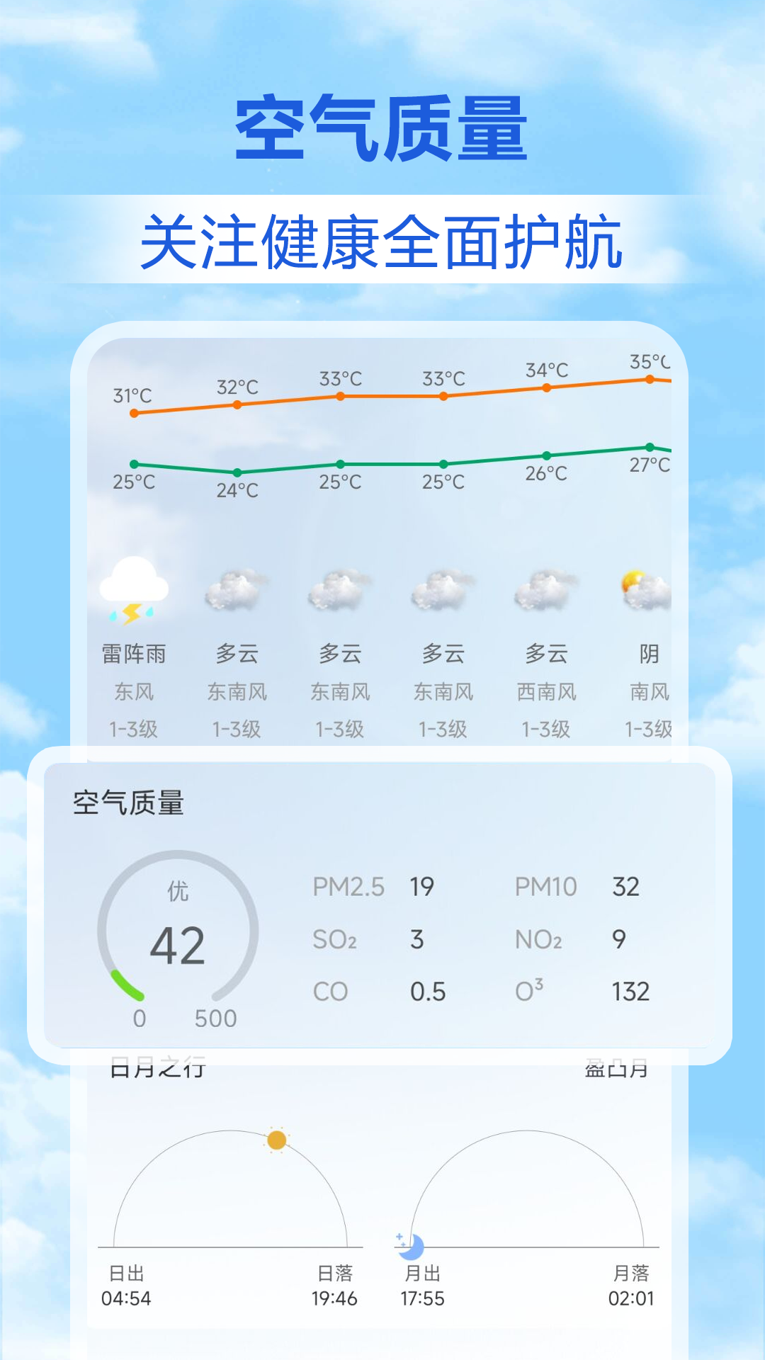 准点本地天气app图1