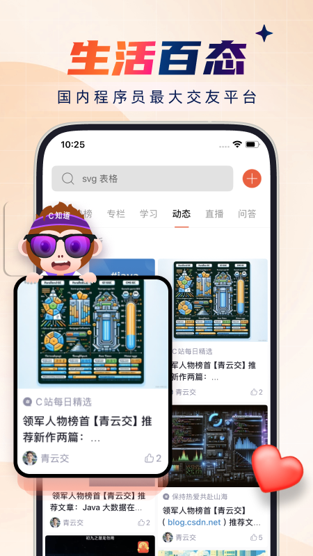 CSDN官网版图2