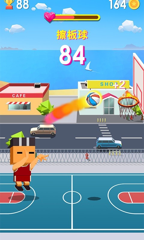 Bouncy Hoops游戏图2