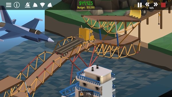 桥梁构造者2游戏图2