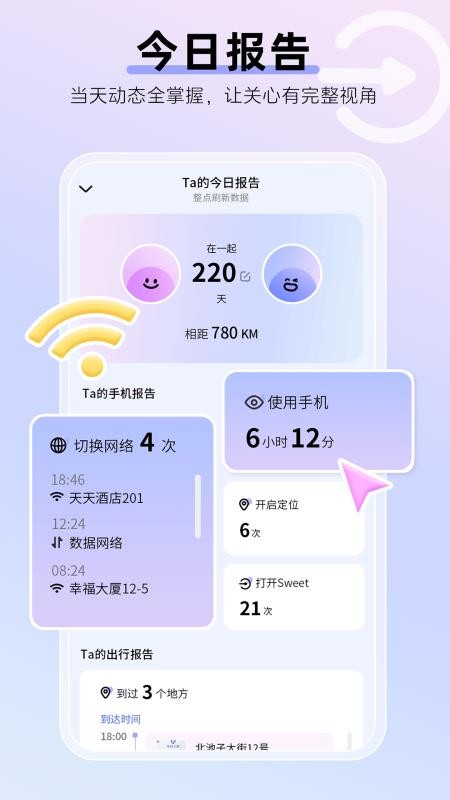 Sweet定位app图1