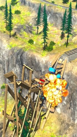 Slingshot Train游戏图2