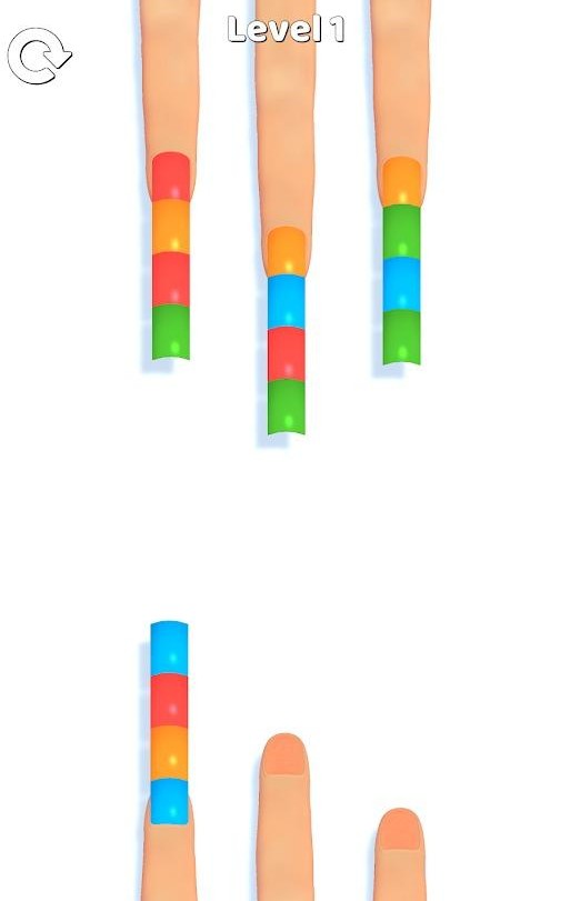 指甲分类（Nail Sort）游戏图3