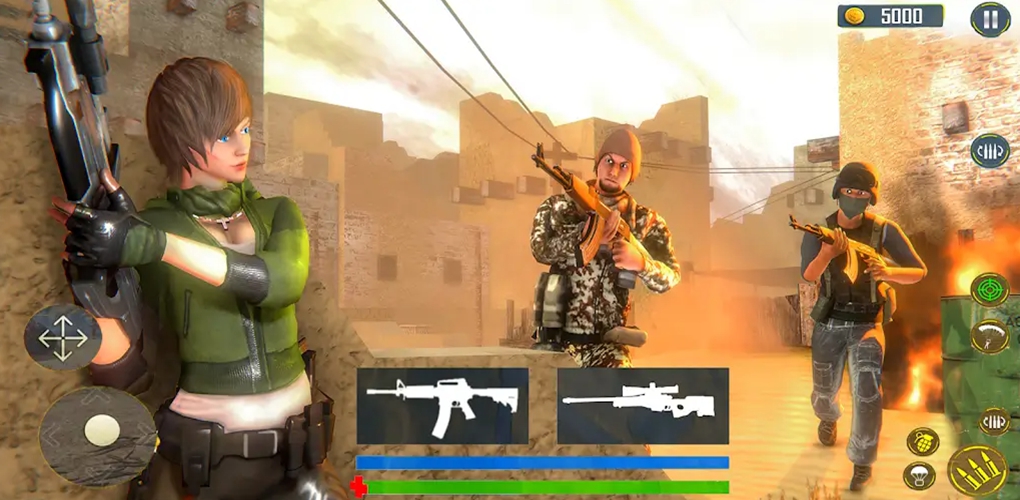 沙漠战场:救援行动(Desert War Zone:Rescue Sim)游戏