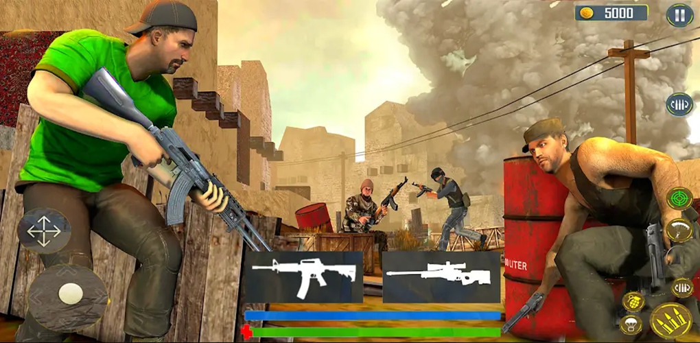 沙漠战场：救援行动（Desert War Zone:Rescue Sim）游戏图1