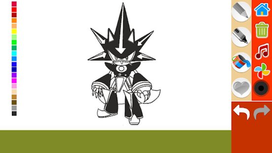 Coloring Soni Book Free game图1