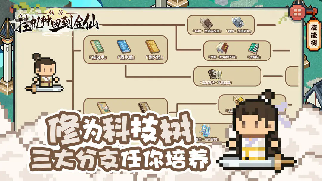 代号：挂机种田到金仙游戏