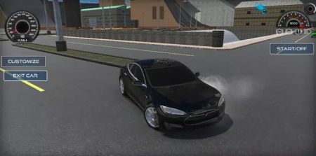 Tesla City Drive Game - Protocol Simulation手机版