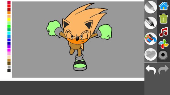 Coloring Soni Book Free game图3