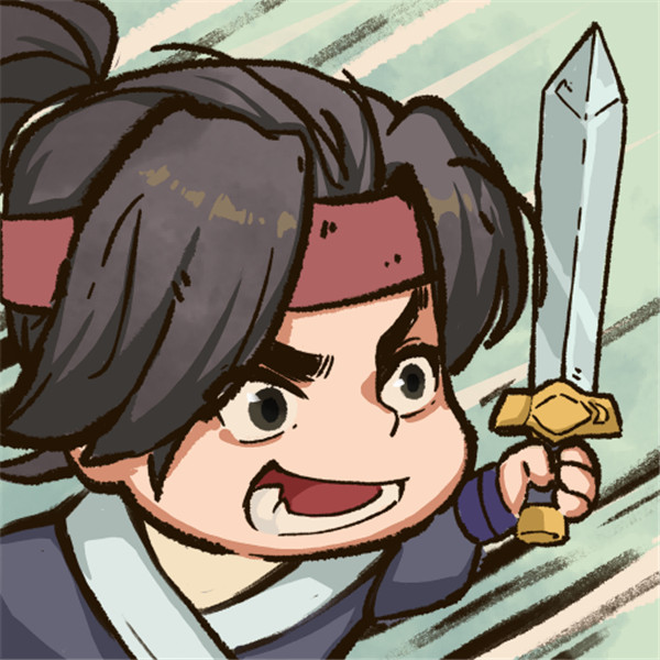 武者弹跳图标