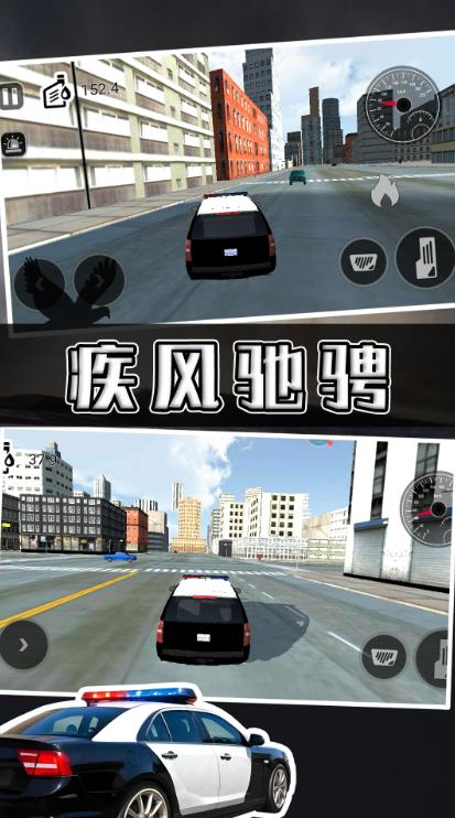 真实警车驾驶模拟图3