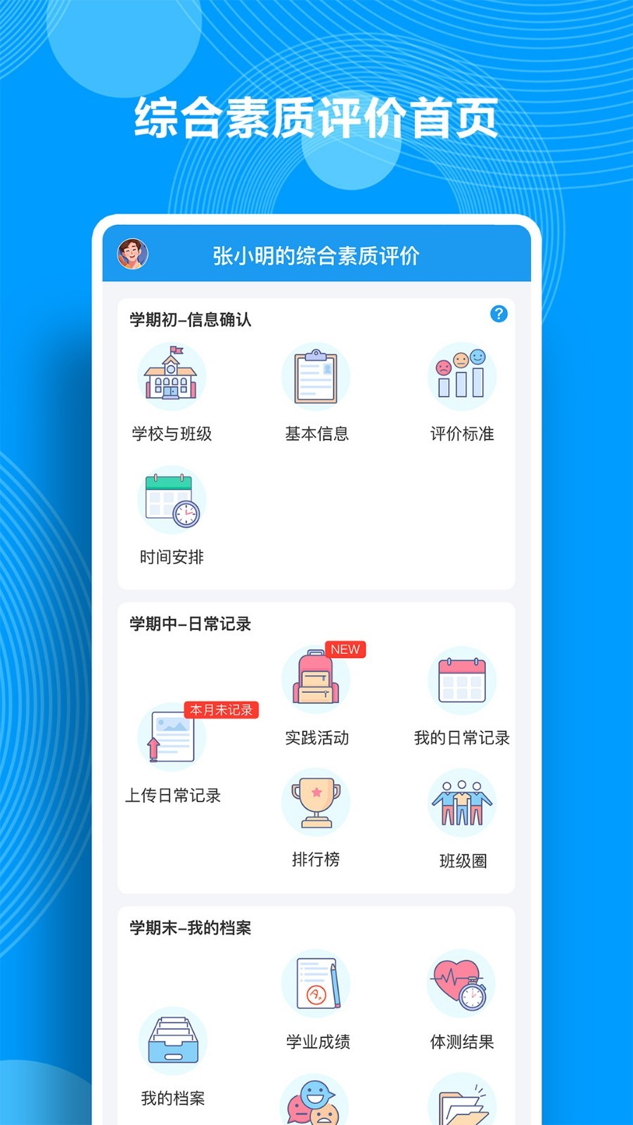 综合素质评价图2