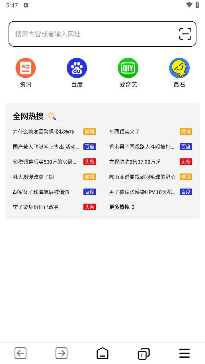 TT浏览器图1
