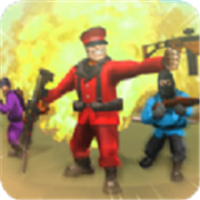玩具士兵射击图标