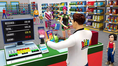 Toy Mart Super Market Simulator游戏图1