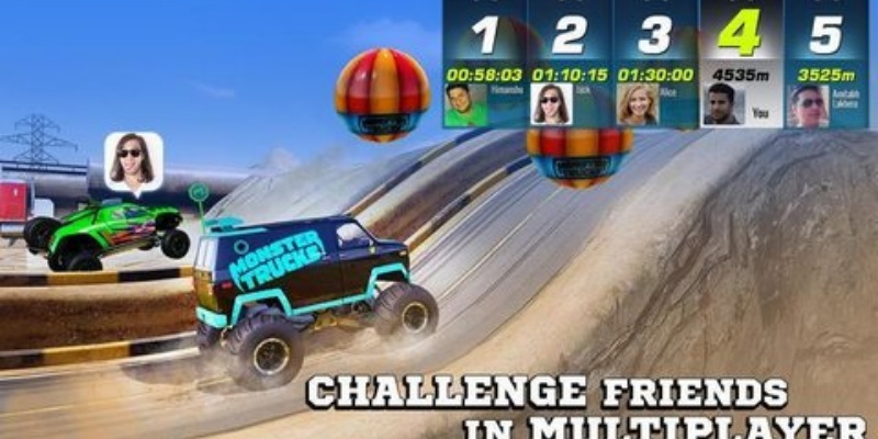 Big Truck Drag Racing图1