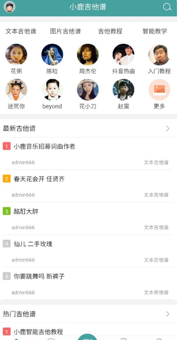 吉他谱图4