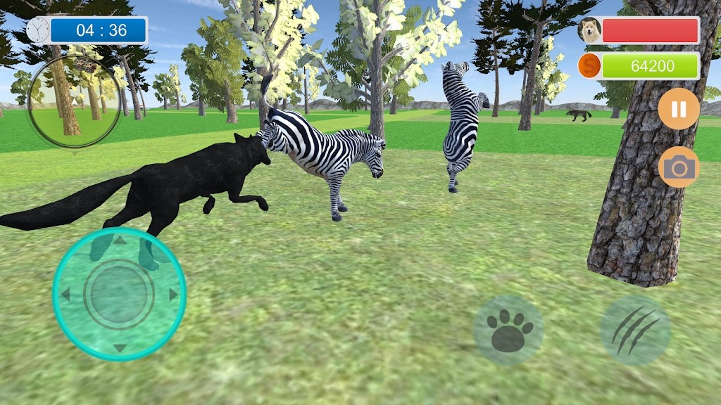 Wild Wolf Attack Simulator 3D图1