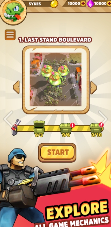 Zombattle Merge图3