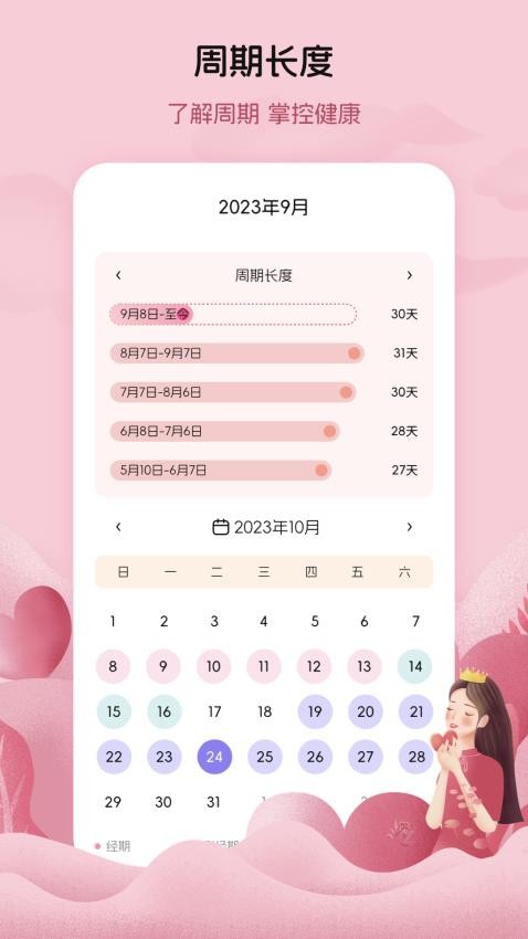 月经例假记录图3