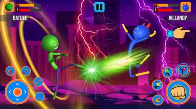 Stickman Crowd Fighting Games